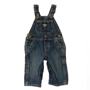 OshKosh Denim Overalls 6 months